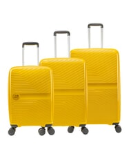 LESAC SLIDE Cabin Set + Medium and Large expandable, ultra-resistant - Trolley Set