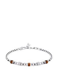 MORELLATO PIETRE Steel and gem bracelet STEEL - Men's Bracelets - 1