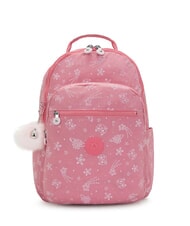 KIPLING SEOUL COLLEGE 15" laptop backpack medium pink - Women&rsquo;s Bags - 1