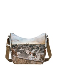 YNOT YESBAG Hobo shoulder bag with pocket romantic trulli - Women&rsquo;s Bags - 1