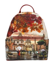 YNOT YESBAG Backpack with front pocket Rome raining - Women&rsquo;s Bags - 1