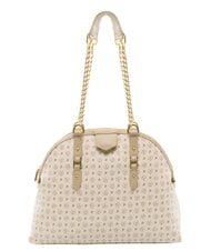 POLLINI HERITAGE Dome shoulder bag with chain handles ivory - Women&rsquo;s Bags - 1