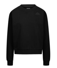 KAPPA LOGO Crewneck sweatshirt black - Women's Sweatshirts - 1