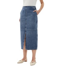TOMMY HILFIGER TH Long denim skirt Beth - Women's Skirts - 1