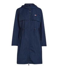 TOMMY HILFIGER TH JEANS Long jacket dark night navy - Women's Jackets - 1