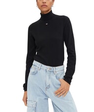 TOMMY HILFIGER TH JEANS Turtleneck black - Women's Sweaters - 1