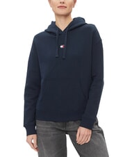 TOMMY HILFIGER TH JEANS Cotton sweatshirt dark night navy - Women's Sweatshirts - 1