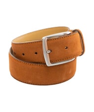 TIMBERLAND CASUAL Suede leather belt that can be shortened - Belts