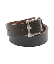 TIMBERLAND DOUBLE LOOP Shortenable leather belt cocoa - Belts - 1