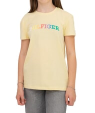 TOMMY HILFIGER KIDS BIMBA Short-sleeved T-shirt lemon zest - Child T-shirt - 1
