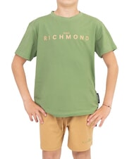 JOHN RICHMOND RUNDAVO T-Shirt + Shorts green willow bough - Children's tracksuits - 1