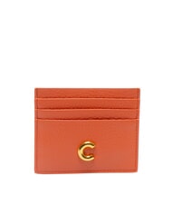 COCCINELLE KELSEY Flat leather card holder grenadine red - Women&rsquo;s Wallets - 1