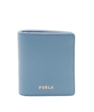FURLA GARDENIA Vertical leather wallet denim - Women&rsquo;s Wallets - 1