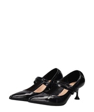 MARC ELLIS ME25 6cm heel d&eacute;collet&eacute;, in leather black - Women&rsquo;s shoes - 1