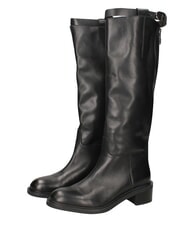 MARC ELLIS ME25 High boot, 4.5 heel, in leather - Women&rsquo;s shoes
