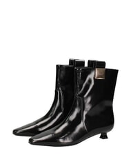 MARC ELLIS ME25 3cm heel ankle boot, in leather black - Women&rsquo;s shoes - 1