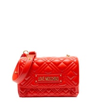 LOVE MOSCHINO QUILTED Shoulder bag RED - Women&rsquo;s Bags - 1