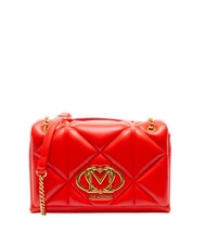 LOVE MOSCHINO EMBOSSED Shoulder bag / crossbody bag RED - Women&rsquo;s Bags - 1