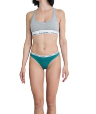 CALVIN KLEIN CLASSIC Slip green - Women's briefs - 1