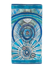GATTINONI PLANETARIUM  Silk scarf aquamarines - Scarves - 1