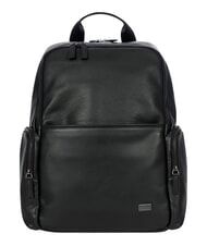 BRIC&rsquo;S TORINO 15" laptop backpack, in leather Black - Laptop backpacks - 1