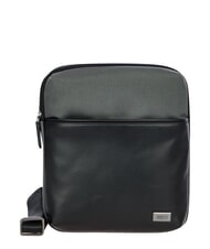 BRIC&rsquo;S MONZA Expandable tablet bag grey/black - Over-the-shoulder Bags for Men - 1