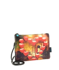 GABS BEYONCE MULTICOLOR M Leather clutch bag with shoulder strap multicolor - Women&rsquo;s Bags - 1