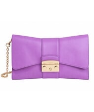 FURLA METROPOLIS Shoulder bag in leather violet - Women&rsquo;s Bags - 1