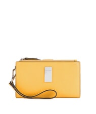 PIQUADRO CAMPIONARIO - DAFNE Leather wallet Yellow - Women&rsquo;s Wallets - 1