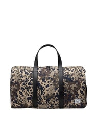 HERSCHEL NOVEL Large duffel bag with shoulder strap terrain camo - Duffle bags - 1