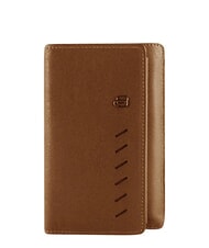 PIQUADRO NABUCCO Leather wallet smartphone holder BROWN - Women&rsquo;s Wallets - 1