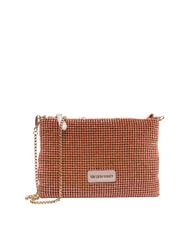 MARIO VALENTINO NABILAH Clutch bag with rhinestones and shoulder strap - Women&rsquo;s Bags