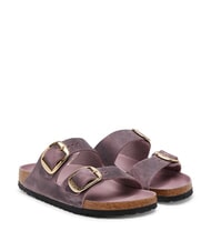 BIRKENSTOCK ARIZONA BIG BUCKLE Leather sandals with buckles lavender - Women&rsquo;s shoes - 1