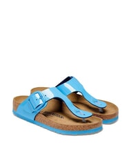 BIRKENSTOCK GIZEH BIG BUCKLE Sandals patent sky blue - Women&rsquo;s shoes - 1