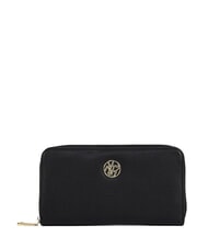 YNOT RIBBON Large zip around wallet BLACK - Women&rsquo;s Wallets - 1