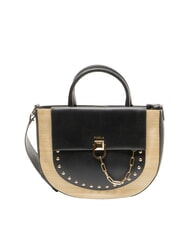 FURLA MISS MIMI Handbag, with shoulder strap desert + black - Women&rsquo;s Bags - 1