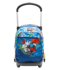 YUB FLASHY SIGN Backpack with trolley - Backpack trolleys