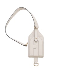 FURLA CAMPIONARIO - MYSHOULDER Leather charm vanilla - Accessories for bags - 1