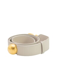 FURLA CAMPIONARIO - SFERA Leather shoulder strap vanilla - Accessories for bags - 1