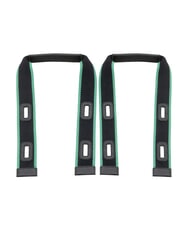 FURLA CAMPIONARIO - MAN Bag handles black + cilantro green - Accessories for bags - 1