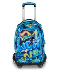 SJGANG SPACE RIDE Backpack with trolley, detachable PINENEEDLE - Backpack trolleys - 1