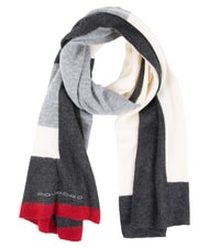 PIQUADRO SCIARPA Striped knit scarf - Scarves