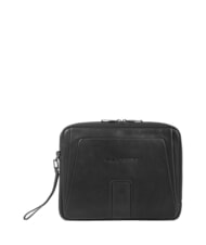 PIQUADRO S129 Leather clutch bag Black - Women&rsquo;s Bags - 1