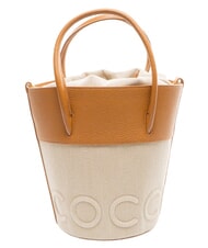 COCCINELLE MYRTHA CANVAS Bucket bag, with shoulder strap reef / peach - Women&rsquo;s Bags - 1