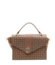 POLLINI HERITAGE Handbag, with shoulder strap brown / cream - Women&rsquo;s Bags - 1