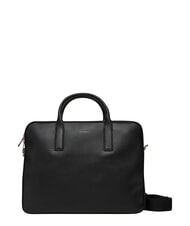 CALVIN KLEIN RAISED Laptop bag, with shoulder strap on black - Work Briefcases - 1