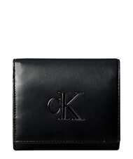 CALVIN KLEIN BOLD CK Wallet on black - Women&rsquo;s Wallets - 1