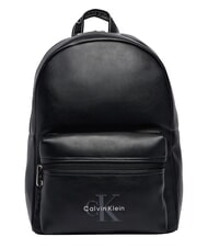 CALVIN KLEIN BOLD LOGO WEBBING Laptop backpack on black - Laptop backpacks - 1