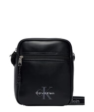 CALVIN KLEIN BOLD LOGO WEBBING Shoulder bag on black - Over-the-shoulder Bags for Men - 1