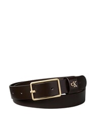 CALVIN KLEIN CLASSIC BUCKLE Leather belt - Belts